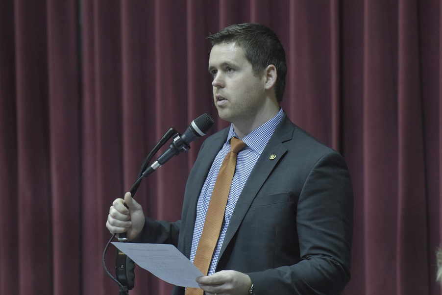 House Budget Committee Chairman Scott Fitzpatrick (photo; Tim Bommel, Missouri House Communications)